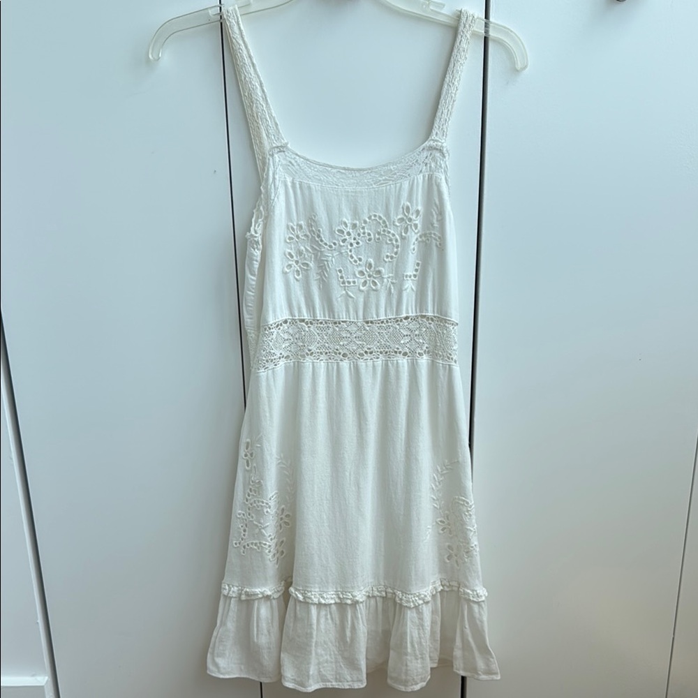 Zara White Sundress XS
